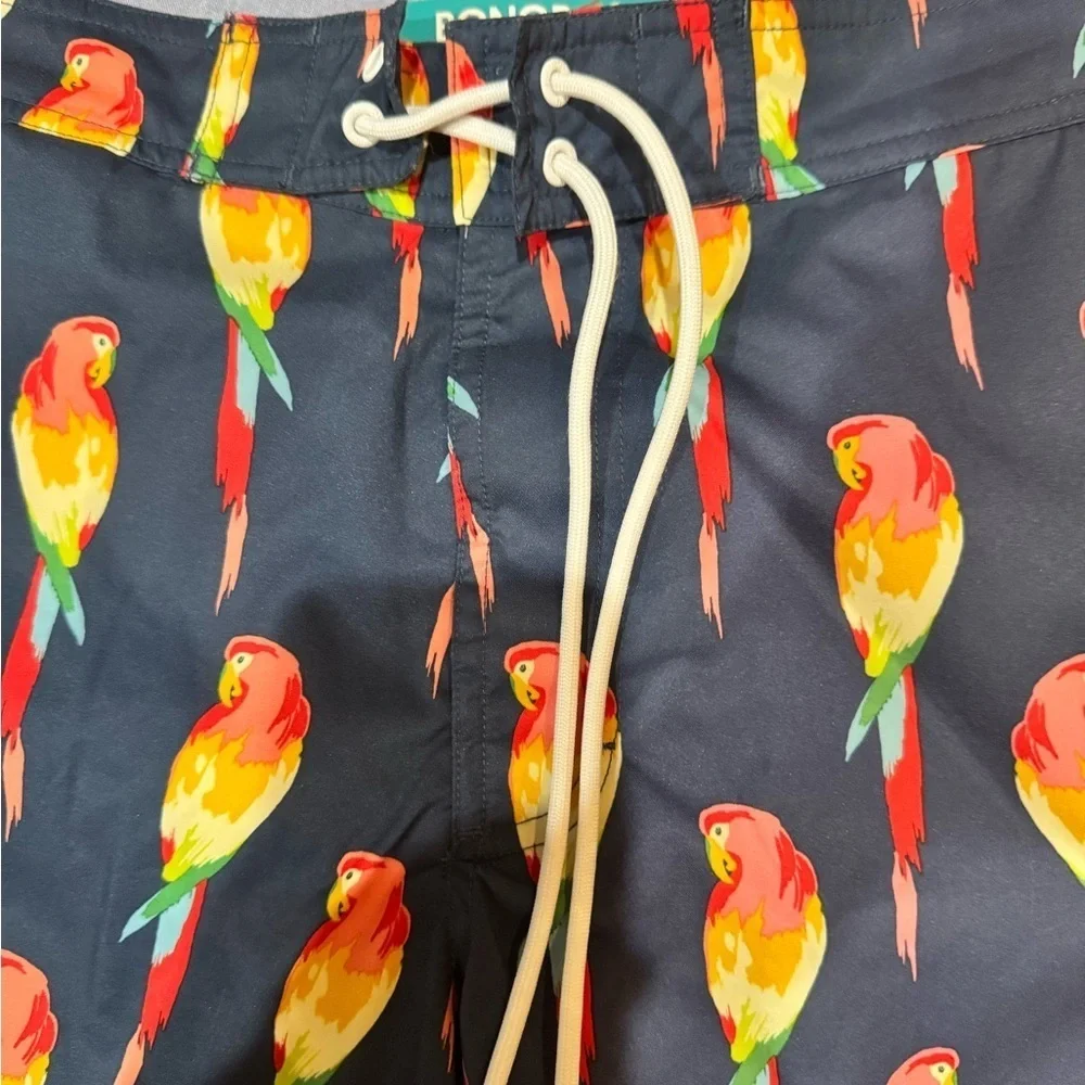 Bonobos Parrot Print Swim Shorts